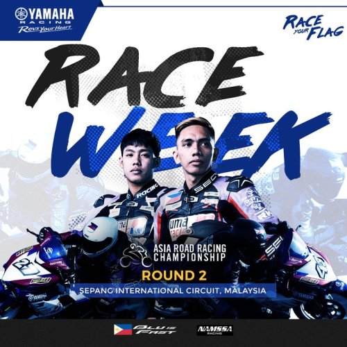 Photo post from Yamaha Racing Philippines.