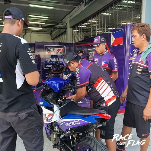 Carousel post from Yamaha Racing Philippines.