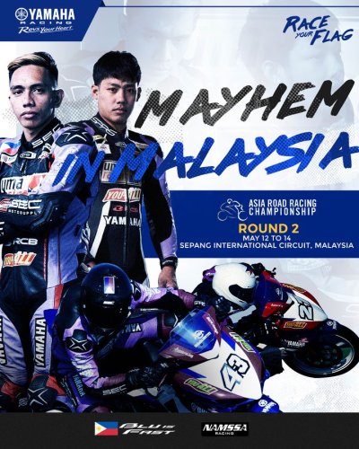Photo post from Yamaha Racing Philippines.