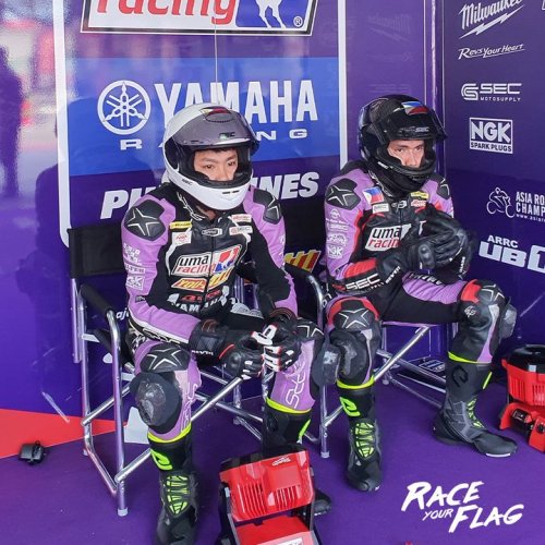 Carousel post from Yamaha Racing Philippines.