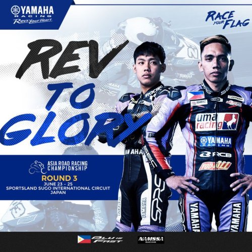 Photo post from Yamaha Racing Philippines.