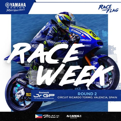 Photo post from Yamaha Racing Philippines.