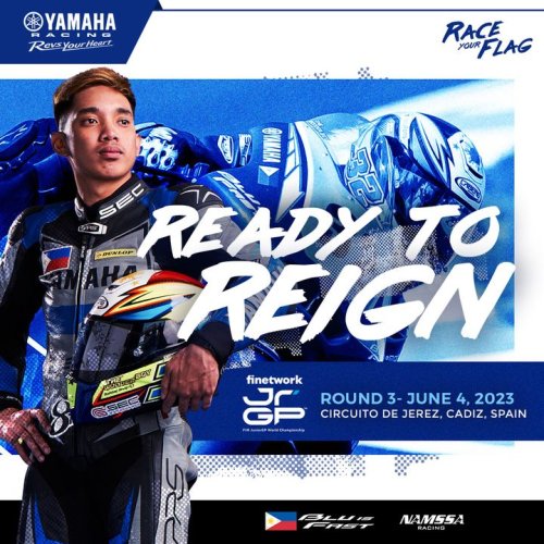 Photo post from Yamaha Racing Philippines.