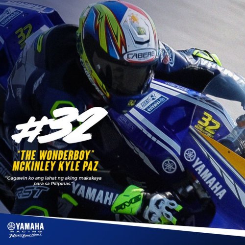 Photo post from Yamaha Racing Philippines.