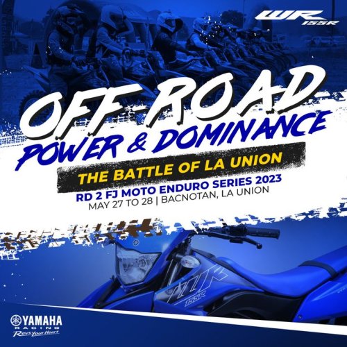 Photo post from Yamaha Racing Philippines.