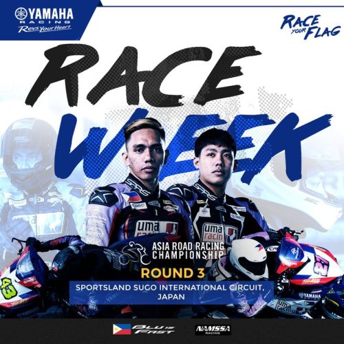 Photo post from Yamaha Racing Philippines.