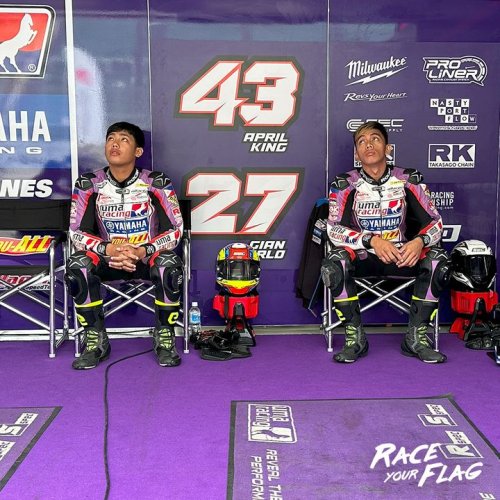 Carousel post from Yamaha Racing Philippines.