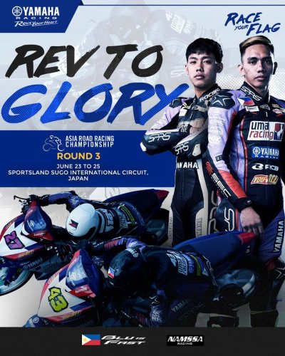 Photo post from Yamaha Racing Philippines.