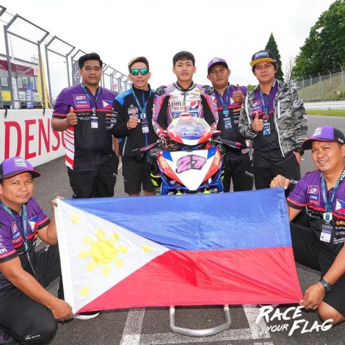 Photo post from Yamaha Racing Philippines.