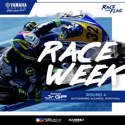 Photo post from Yamaha Racing Philippines.