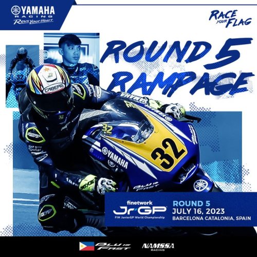Photo post from Yamaha Racing Philippines.