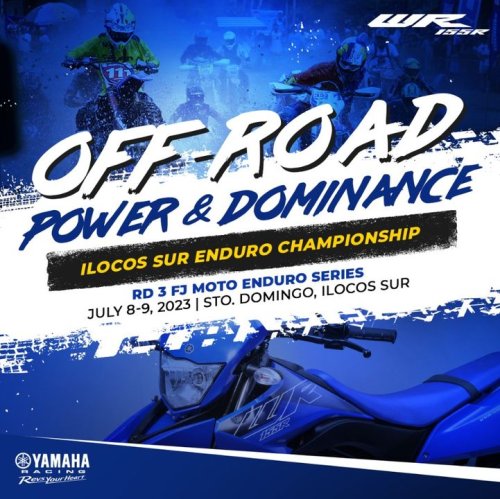 Photo post from Yamaha Racing Philippines.