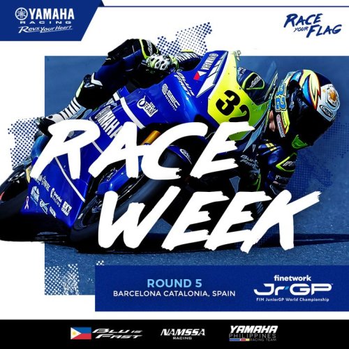 Photo post from Yamaha Racing Philippines.