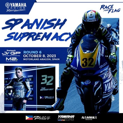 Photo post from Yamaha Racing Philippines.