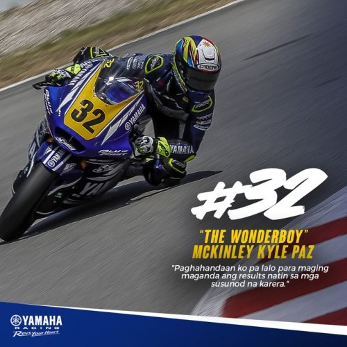 Photo post from Yamaha Racing Philippines.