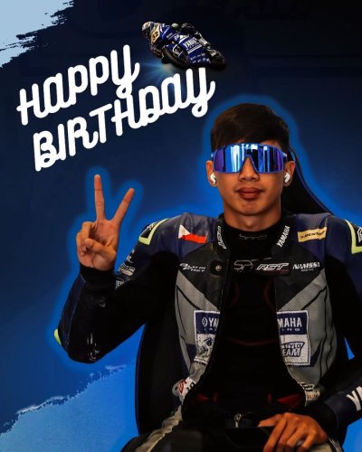Photo post from Yamaha Racing Philippines.