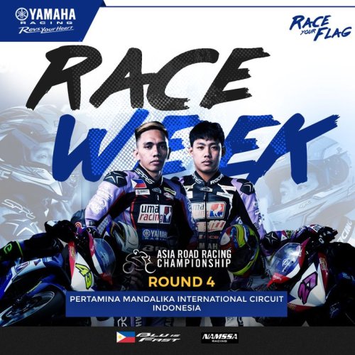 Photo post from Yamaha Racing Philippines.