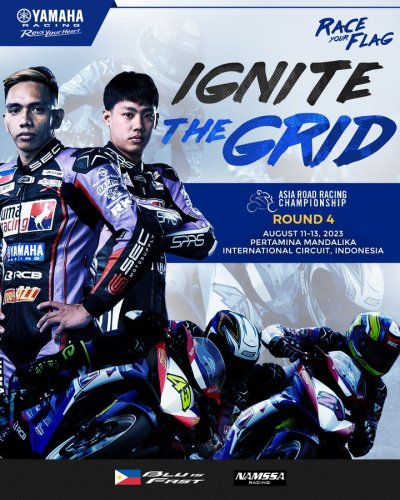 Photo post from Yamaha Racing Philippines.