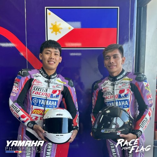Carousel post from Yamaha Racing Philippines.