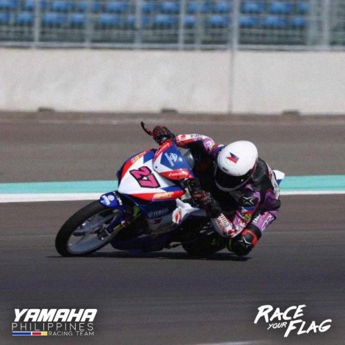 Carousel post from Yamaha Racing Philippines.
