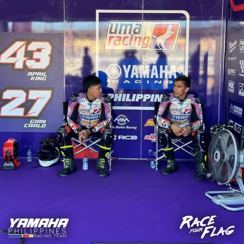 Carousel post from Yamaha Racing Philippines.
