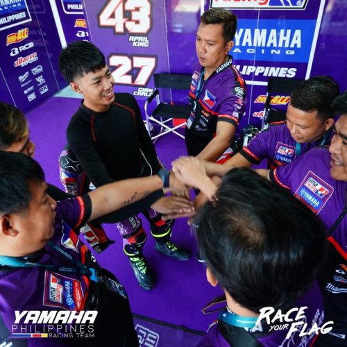 Carousel post from Yamaha Racing Philippines.