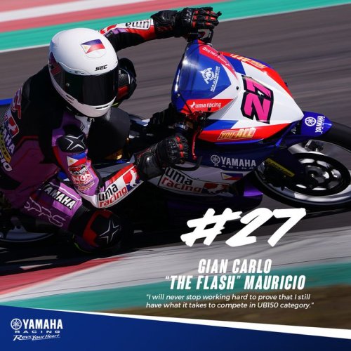 Photo post from Yamaha Racing Philippines.