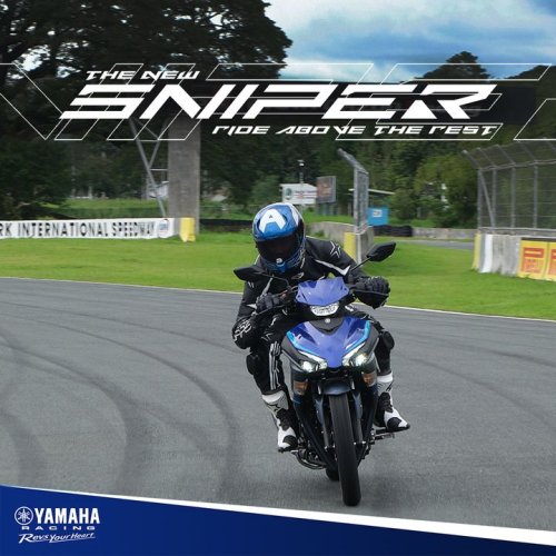 Photo post from Yamaha Racing Philippines.