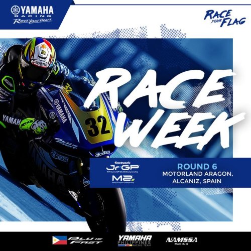 Photo post from Yamaha Racing Philippines.
