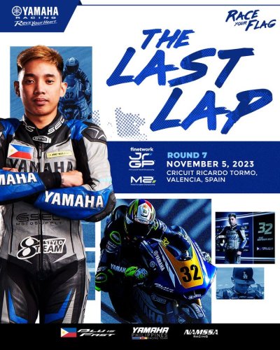 Photo post from Yamaha Racing Philippines.