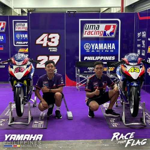 Photo post from Yamaha Racing Philippines.