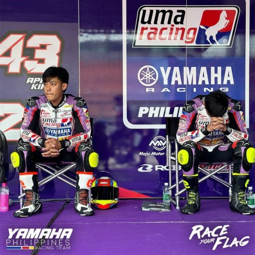 Carousel post from Yamaha Racing Philippines.