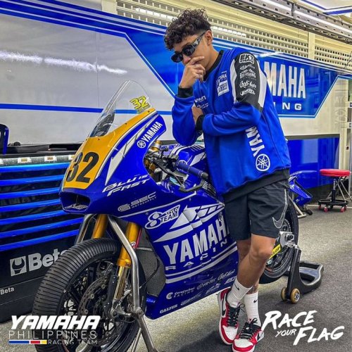 Photo post from Yamaha Racing Philippines.