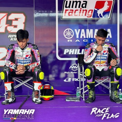 Photo post from Yamaha Racing Philippines.