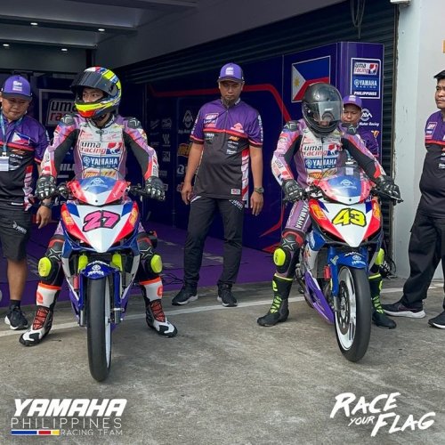 Photo post from Yamaha Racing Philippines.