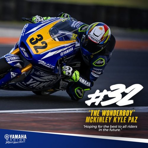 Photo post from Yamaha Racing Philippines.