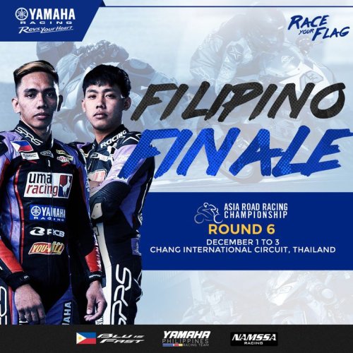 Photo post from Yamaha Racing Philippines.