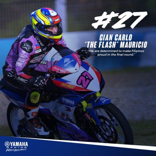 Photo post from Yamaha Racing Philippines.