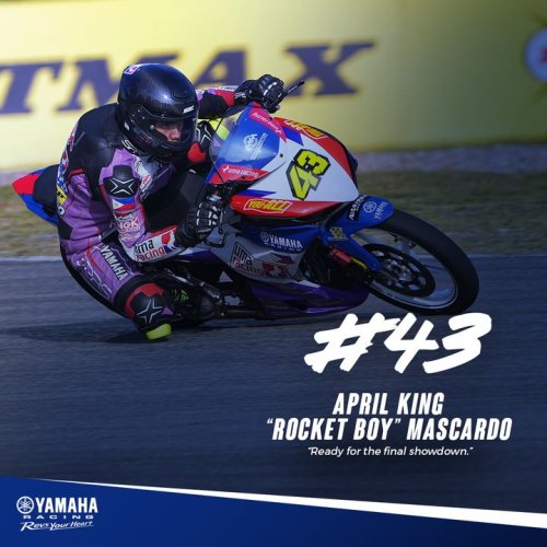 Photo post from Yamaha Racing Philippines.