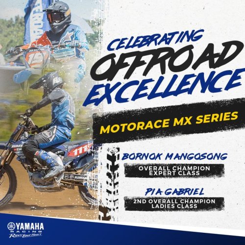 Photo post from Yamaha Racing Philippines.