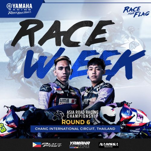 Photo post from Yamaha Racing Philippines.