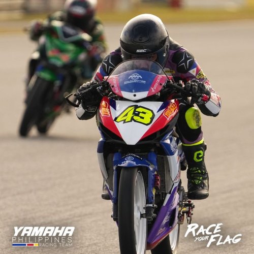Photo post from Yamaha Racing Philippines.