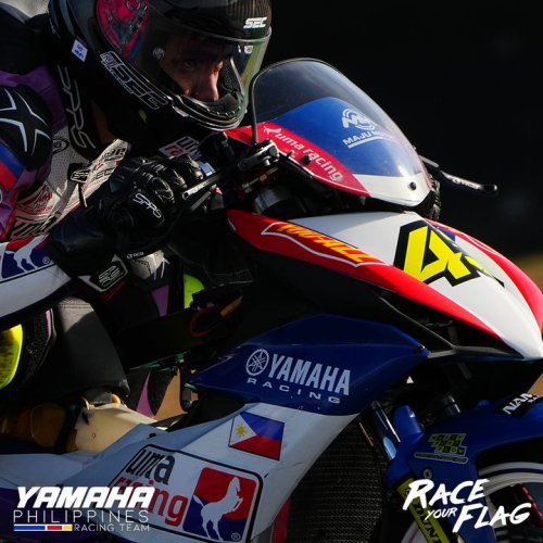 Carousel post from Yamaha Racing Philippines.