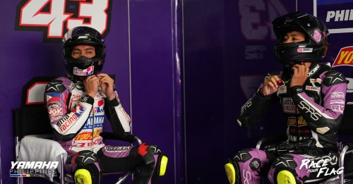 Photo post from Yamaha Racing Philippines.