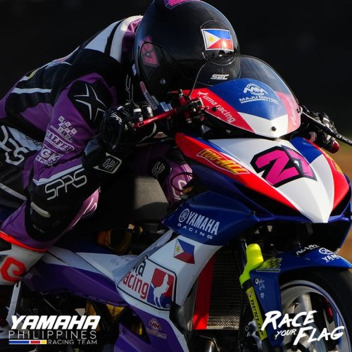 Carousel post from Yamaha Racing Philippines.
