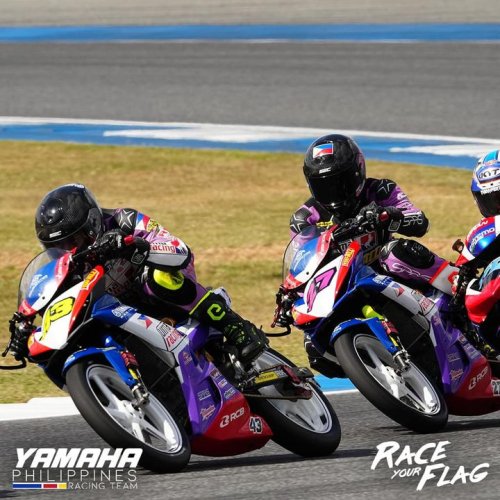 Photo post from Yamaha Racing Philippines.