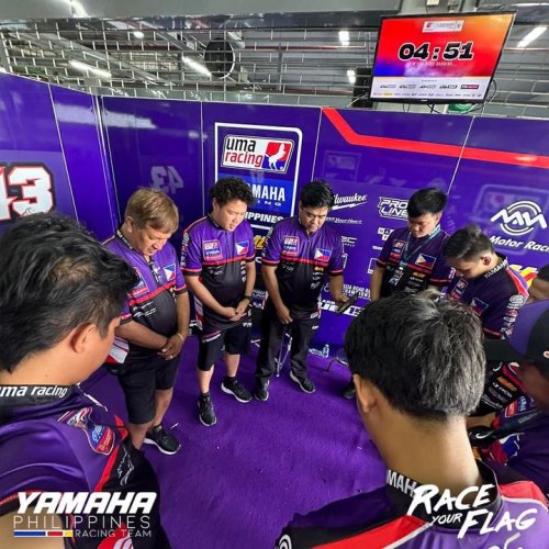 Carousel post from Yamaha Racing Philippines.
