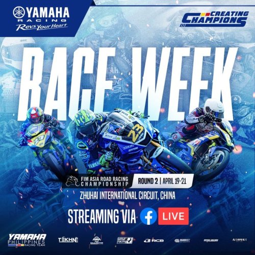 Photo post from Yamaha Racing Philippines.