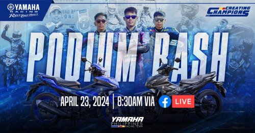 Photo post from Yamaha Racing Philippines.