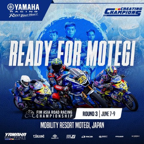 Photo post from Yamaha Racing Philippines.